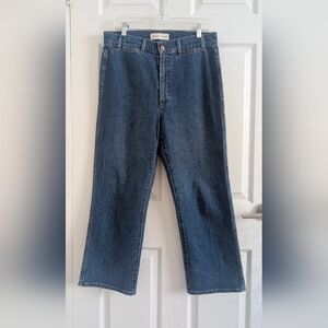 Aritzia Denim Forum The Francoise High Rise Straight Leg Jeans - Blue - Sz 32/14